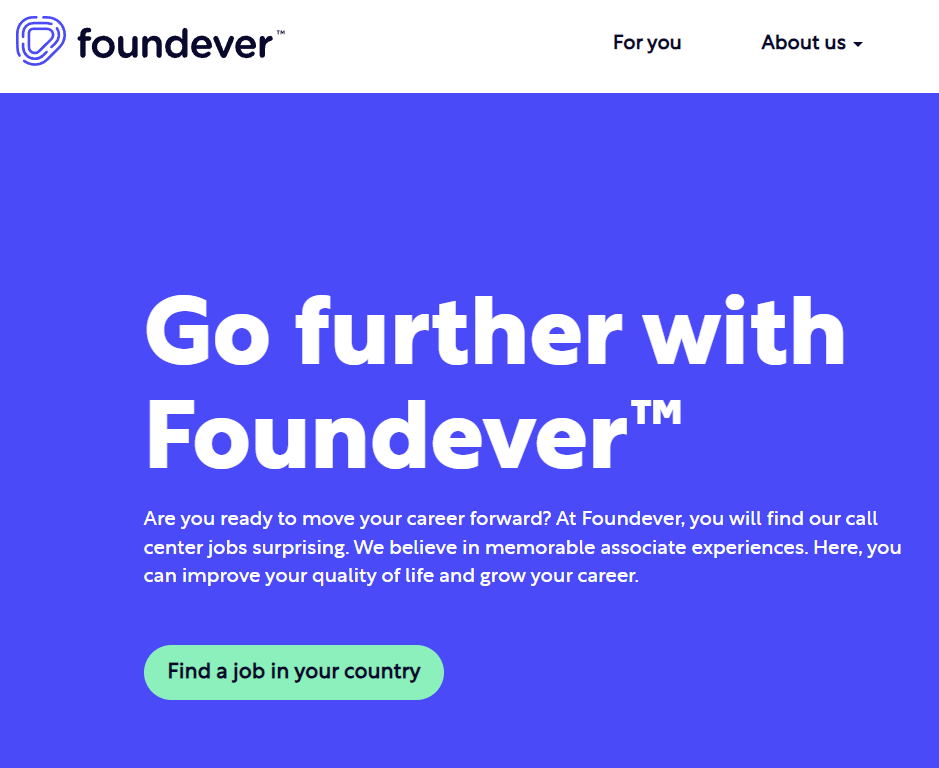 Foundever Philippines PH Job Hiring Philippines Careers Vacancies Jobs Openings
